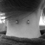 Black-and-White-Surface-Nape-Piercing-Image